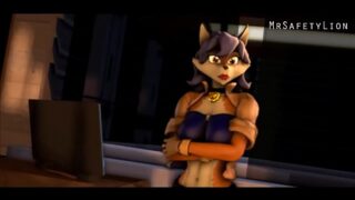 Carmelita Fox DP’d by Sly and Tenesee Cooper by MrSafetyLion