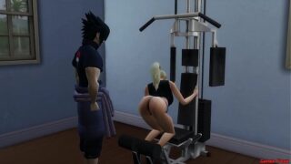 Ino Follada en Entrenamiento de Ejercicios Sexual a Espaldas de Su Marido Cornudo Naruto Hentai Netorare
