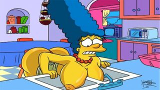 The Simpsons Hentai – Marge Sexy (GIF)