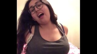 Cute pregnant Mexican, masturbating. 6 min
