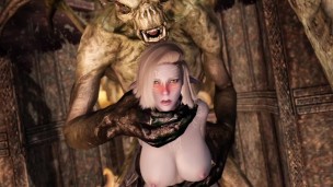Andara Visits Dungeon And Gives In To Her Secret Desires – Video Game Monster Porn