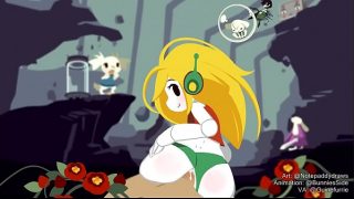 Curly Brace Reverse Cowgirl – Cave Story Porn