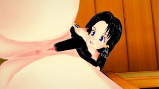 Dragon Ball – Videl masturbation and sex – 3D Hentai