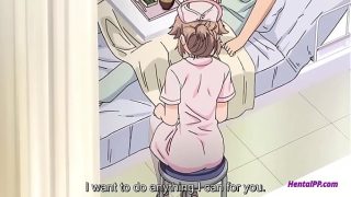 Nurse Solves Boner Problem With A Blowjob